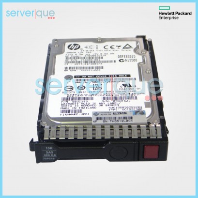 759208-S21 HP 300GB 12G 15K 2.5-Inch SAS  SFF HDD w/ Smart Carrier Hard Drive